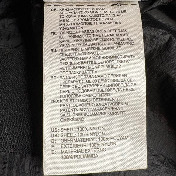 Stella McCartney x Adidas Black Belted Windbreaker Medium - Picture 6 of 7